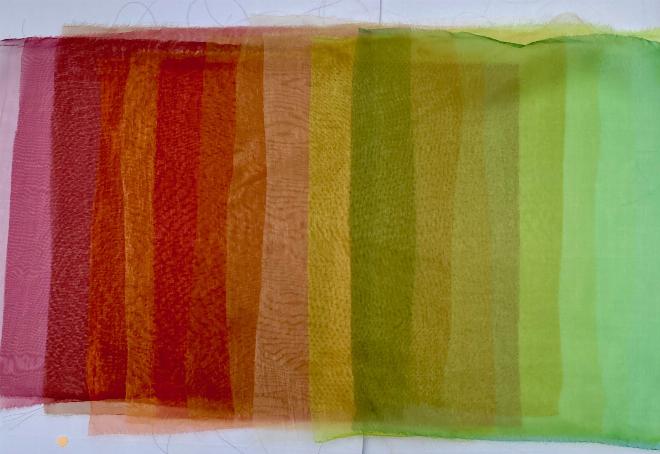 Organza: Autumn colours pack