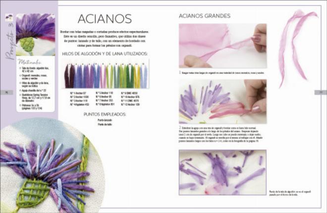 "PAISAJES Y FLORES BORDADOS A MANO" by Katrina Witten