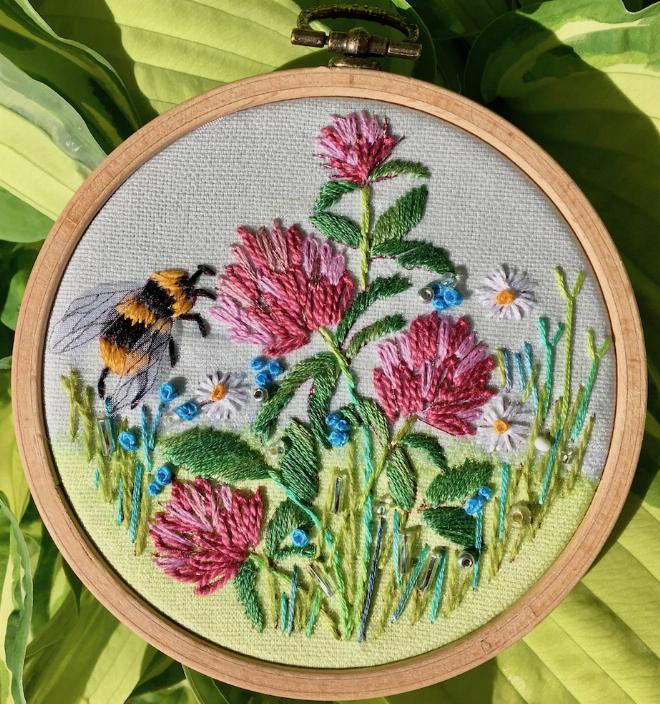 Bumblebee in Clover