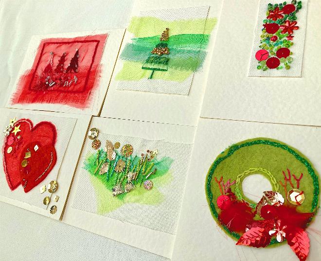 Christmas Cards kit (Red and Green)