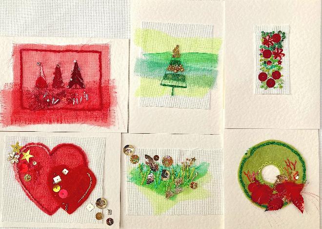 Christmas Cards kit (Red and Green)