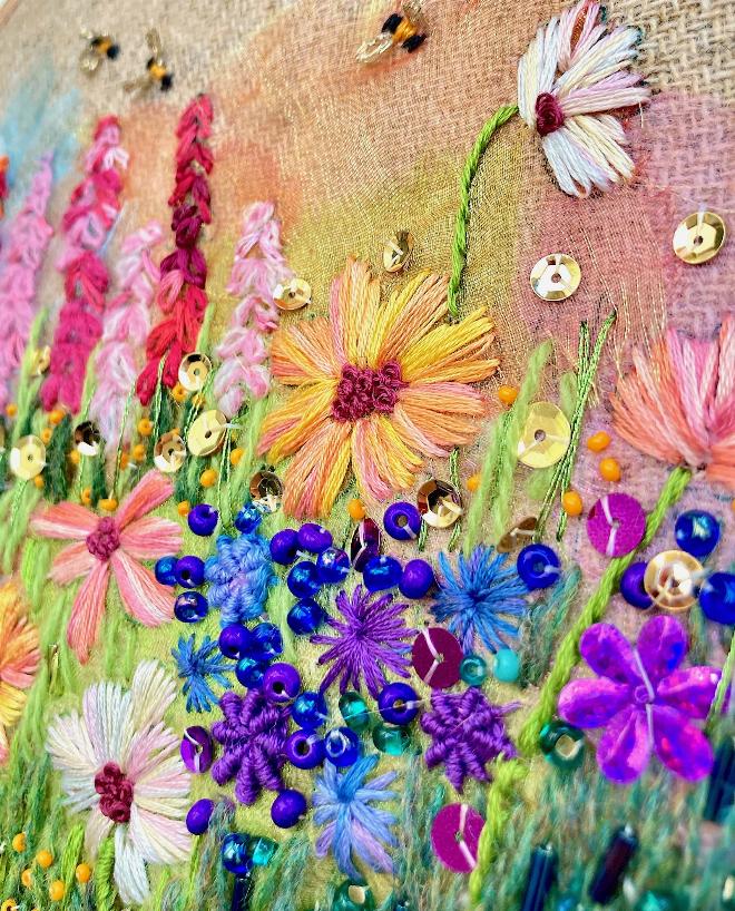 Cosmos and Snapdragons