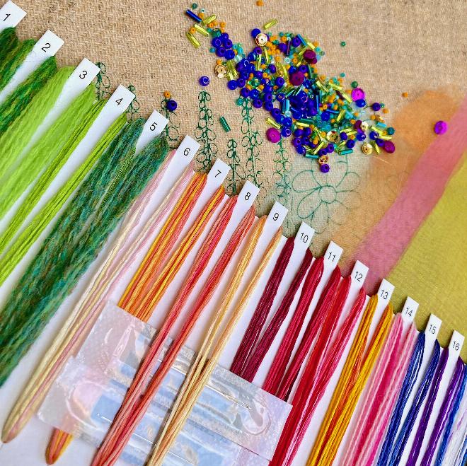 Cosmos and Snapdragons