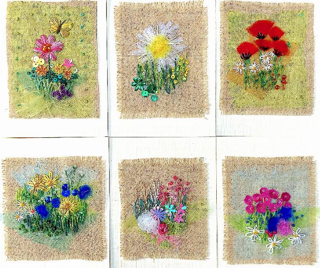 Daisy Meadow Cards Kit