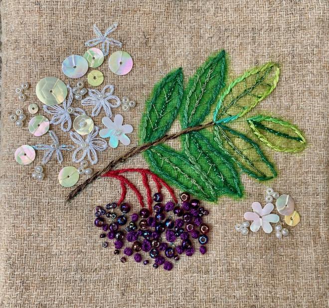 Elderflower Needlecase