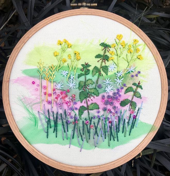 Nettles in a Hedgerow