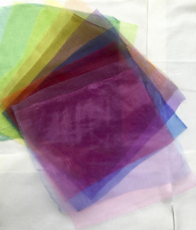 Organza: Assorted colours pack