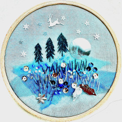 Pines in the Moonlight