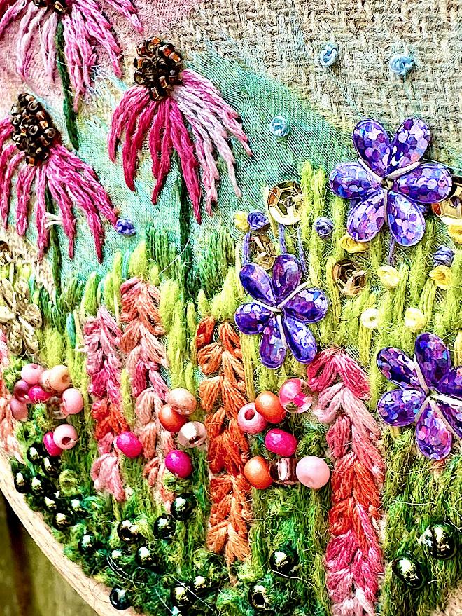 Snapdragons and Echinacea