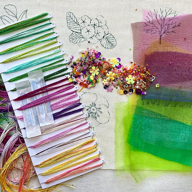 Spring Sparkles Cards Kit