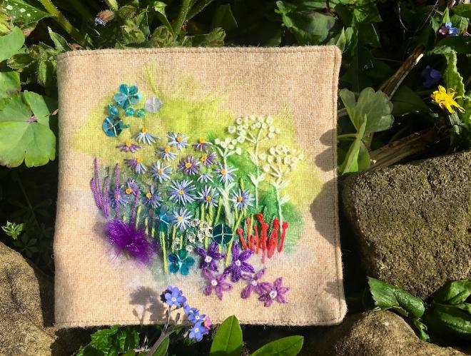 Tweed Summer Needlecase